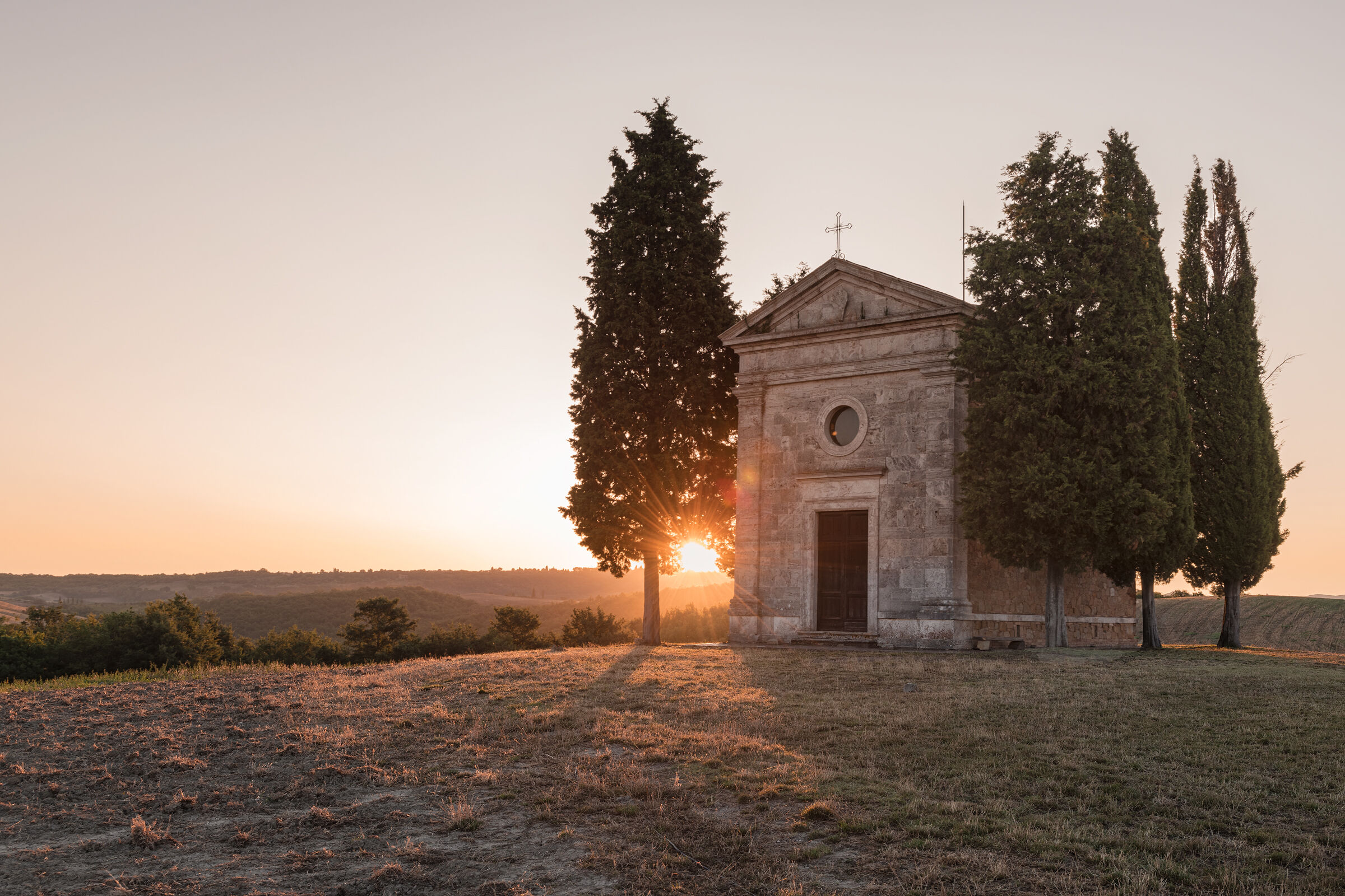 Raggi solari su Vitaleta