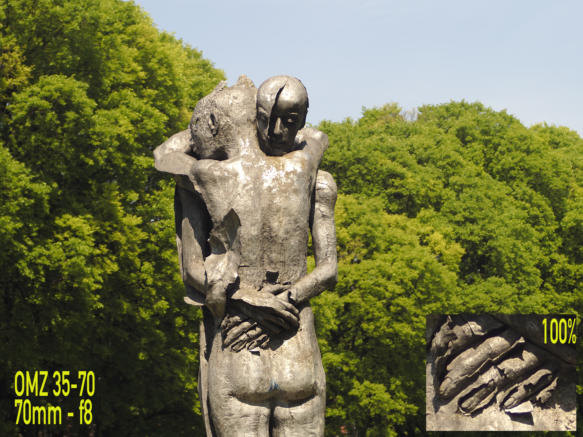 OMZuiko 35-70 vs scatto OMD 40-150