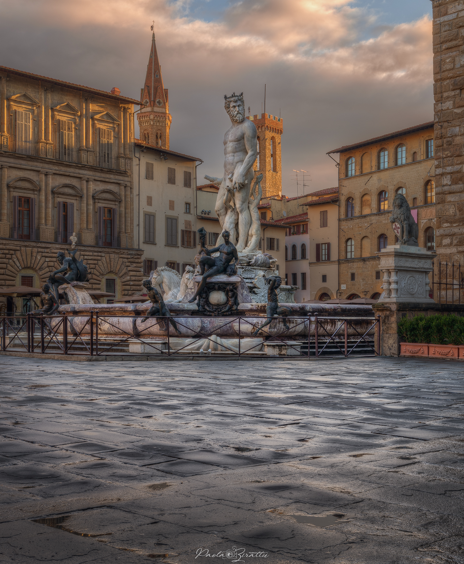 Fontana del Nettuno (il Biancone) Firenze