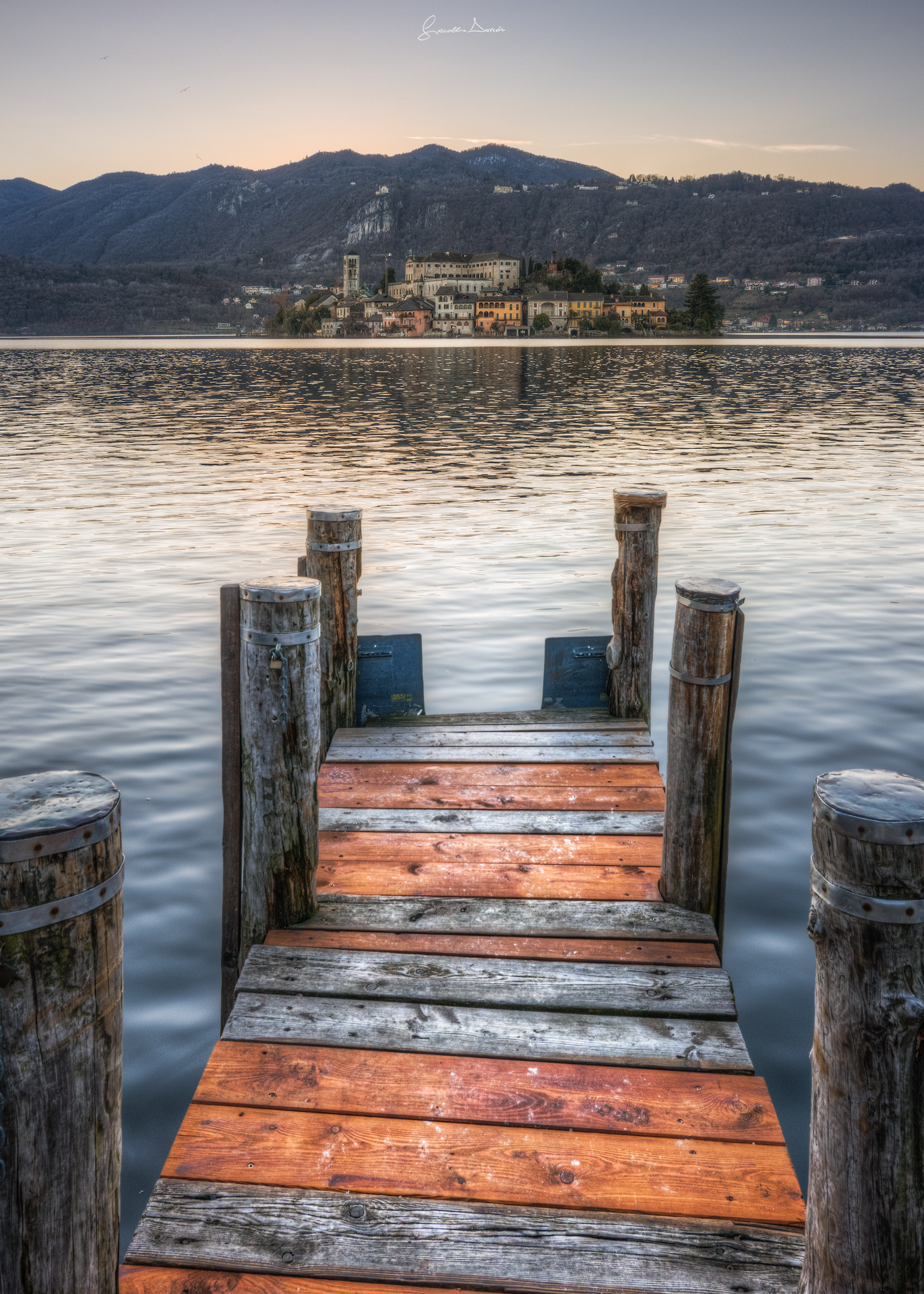 Il molo di Orta San Giulio