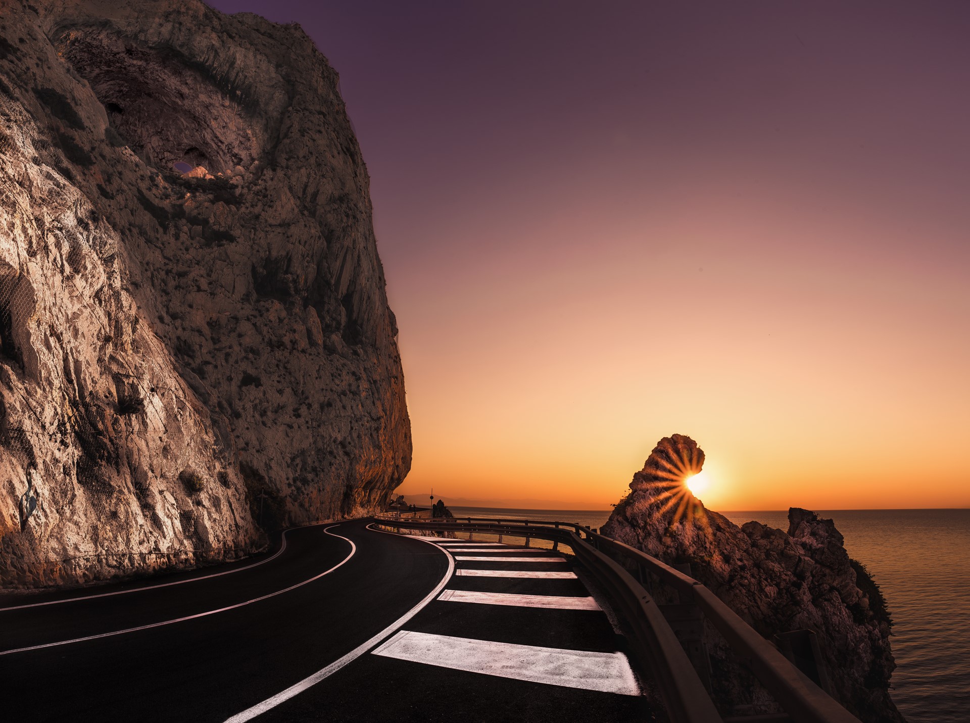 Alba alla Roccia del Leone