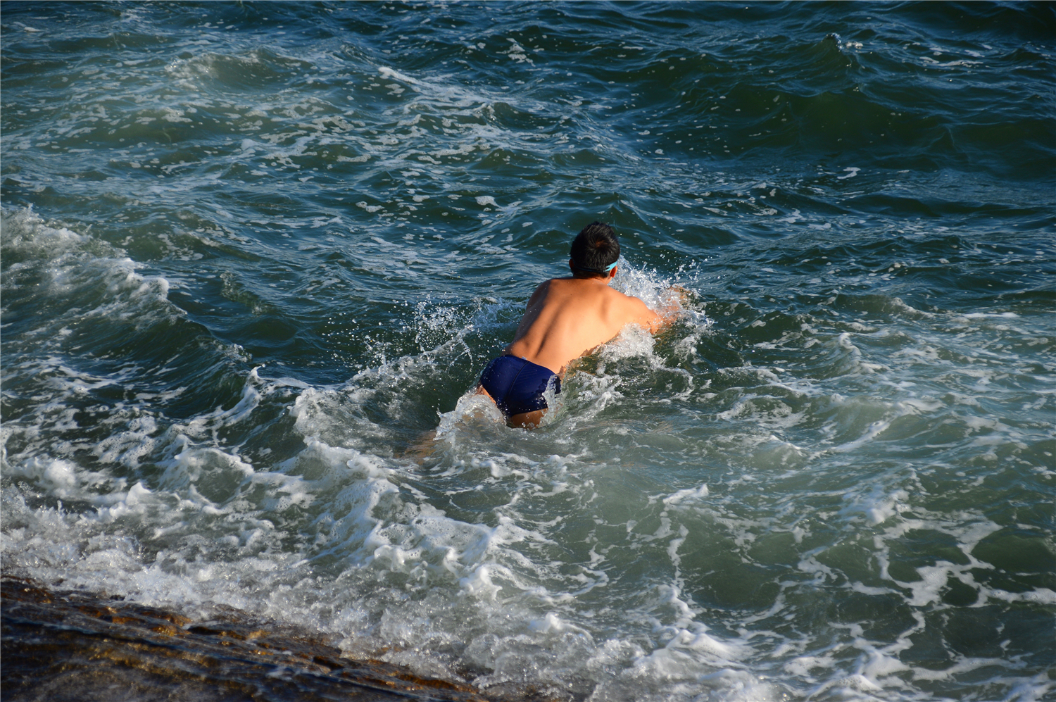 Embraing the sea
