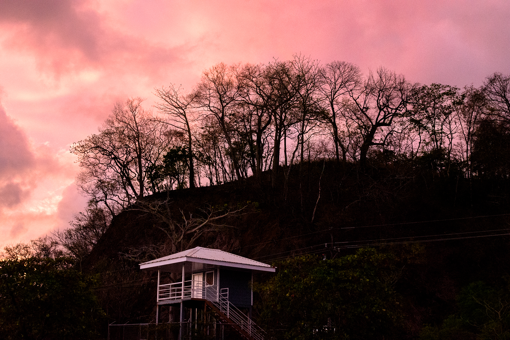 Atardecer en playa Carillo