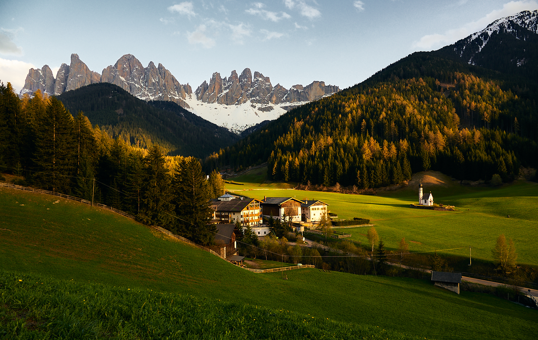 Val di Funes, Esad