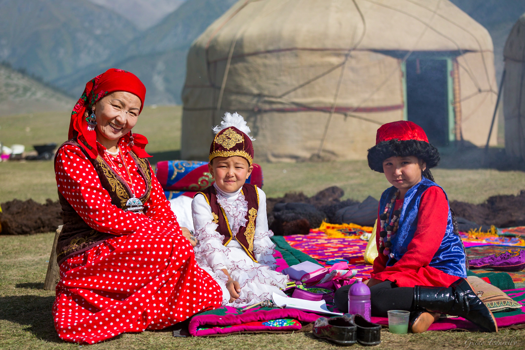Kyrgyz family