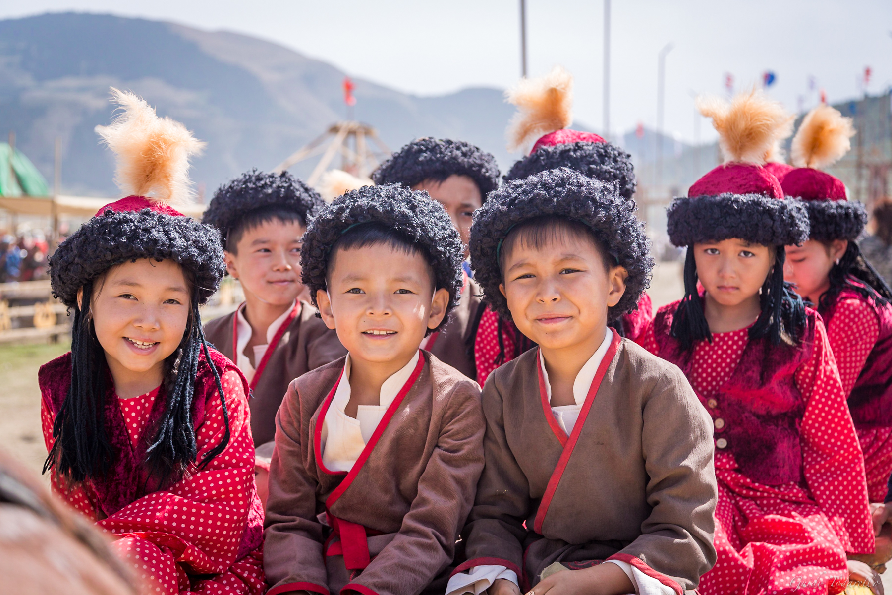 Kyrgyz children