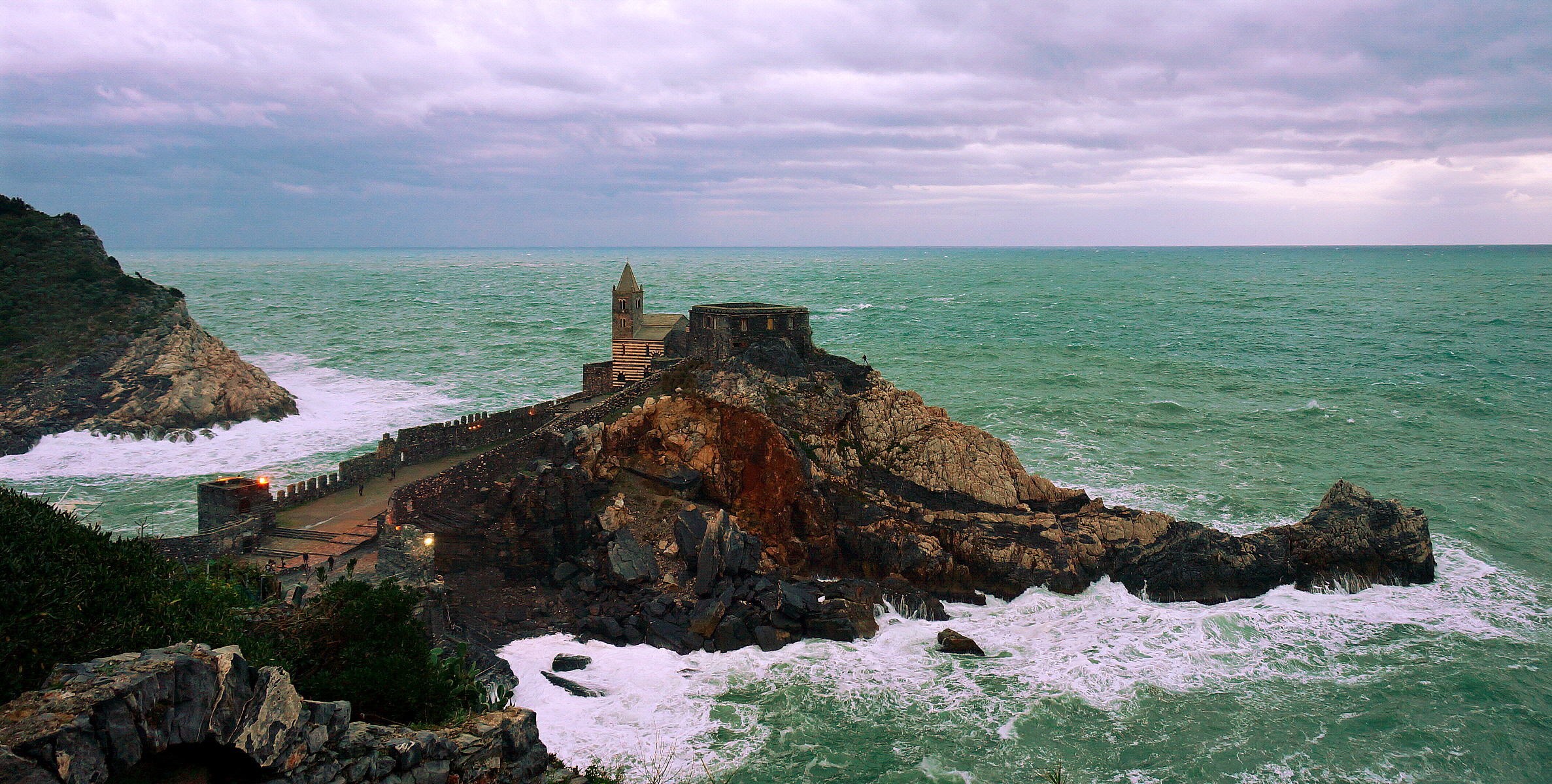 A Daredevil in St. Peter's (Portovenere)