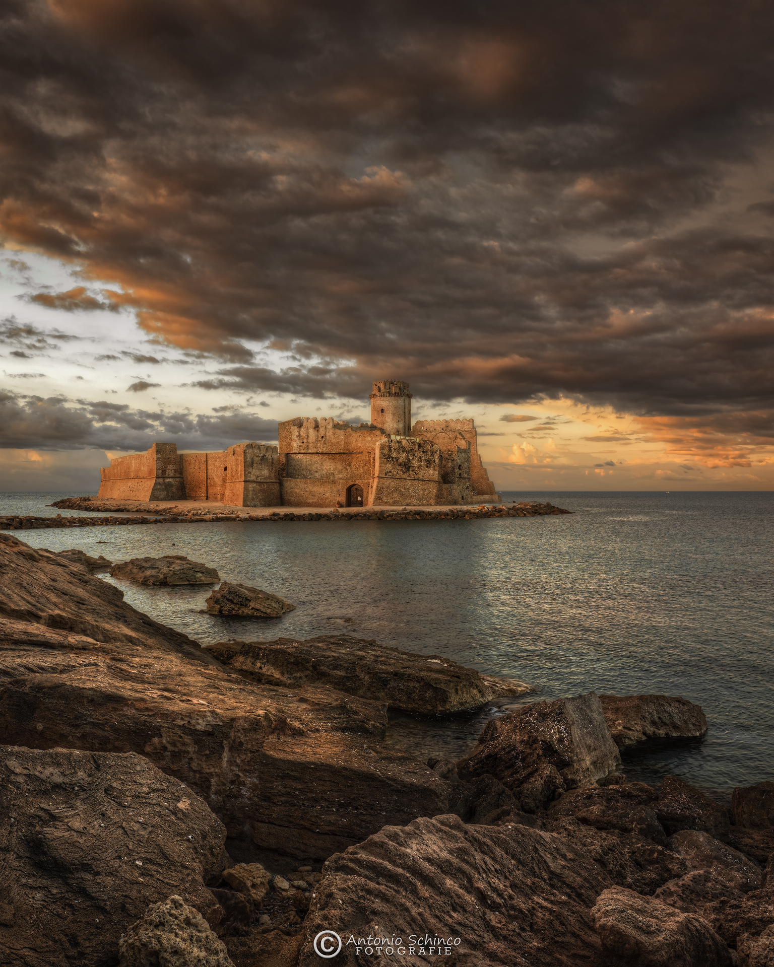 The Aragonese Fortress In the Clouds