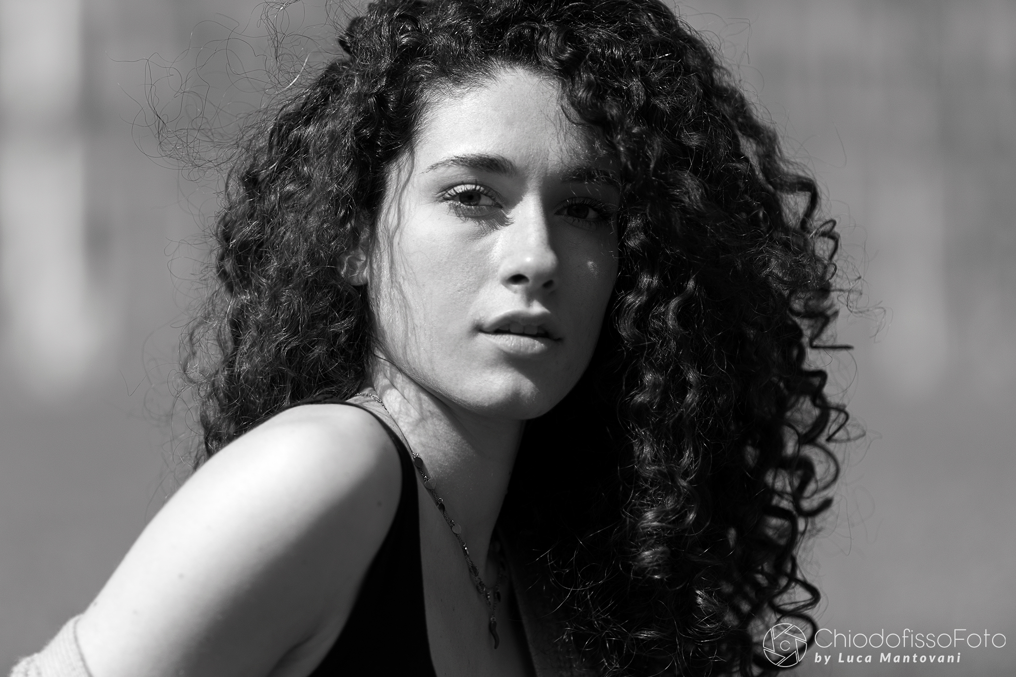 Chiara in bianco e nero.