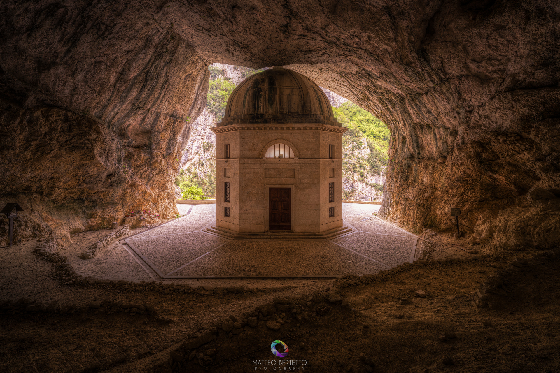 Valadier Temple - Genga