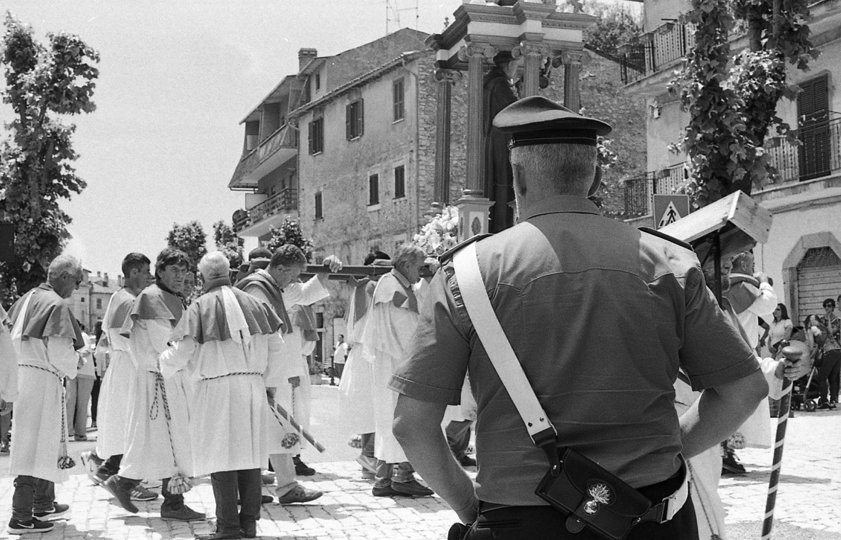 Orvinio, procession of St. Anthony