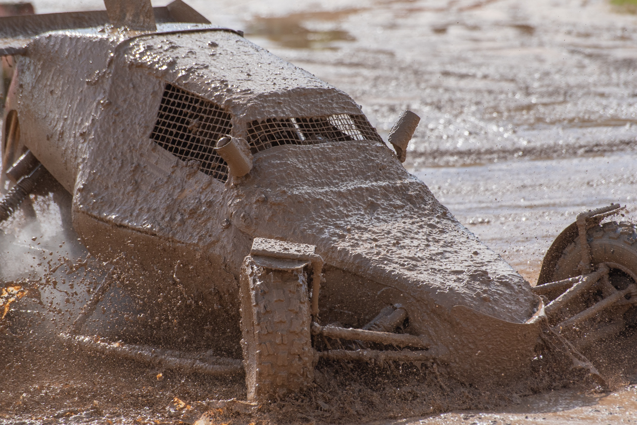 After mud bath