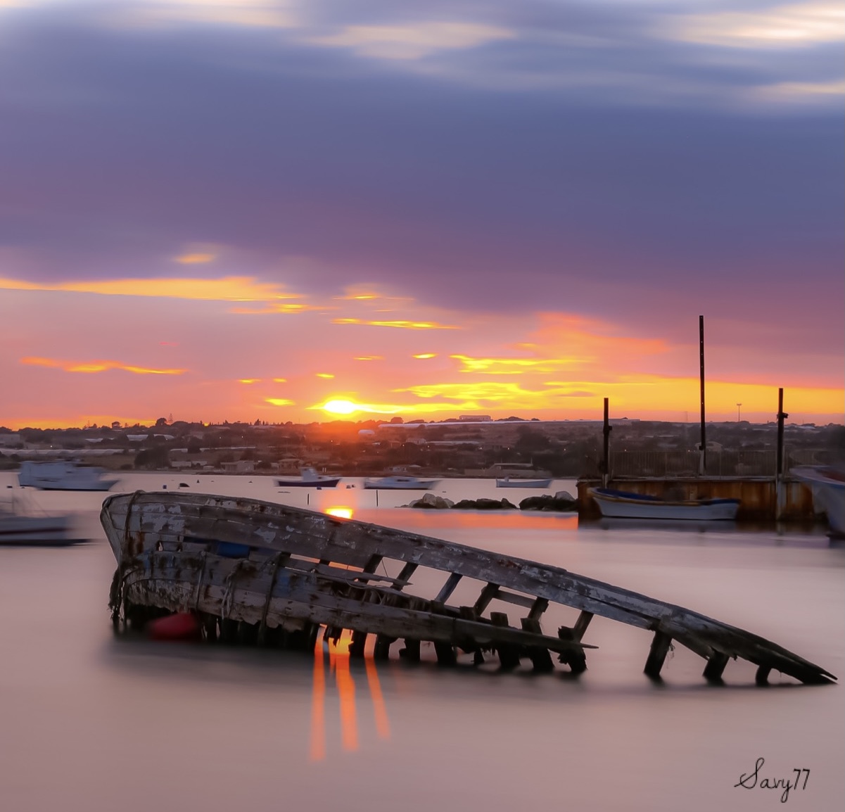 Un Tramonto di fuoco