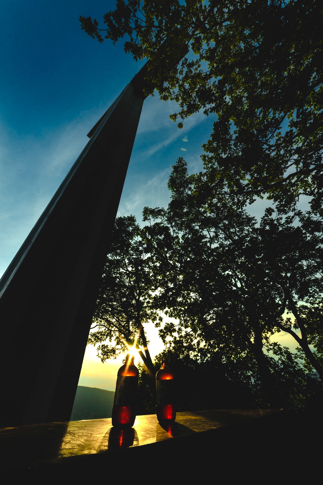 The first exit in the yellow zone