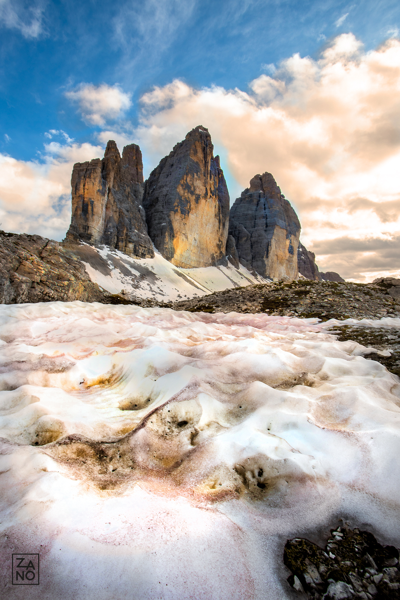 Tre Cime in primavera