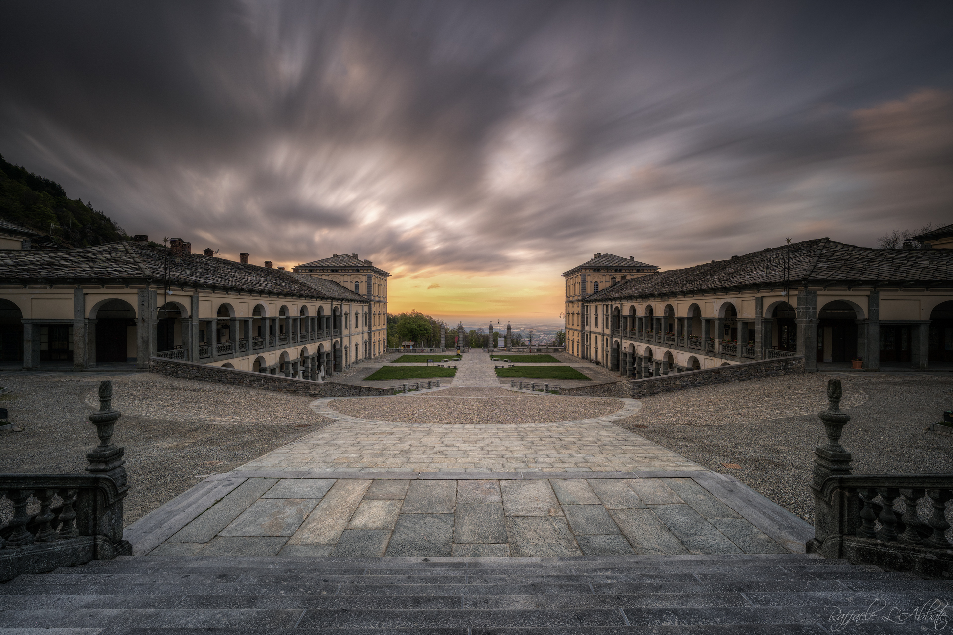 Alba al Santuario di Oropa