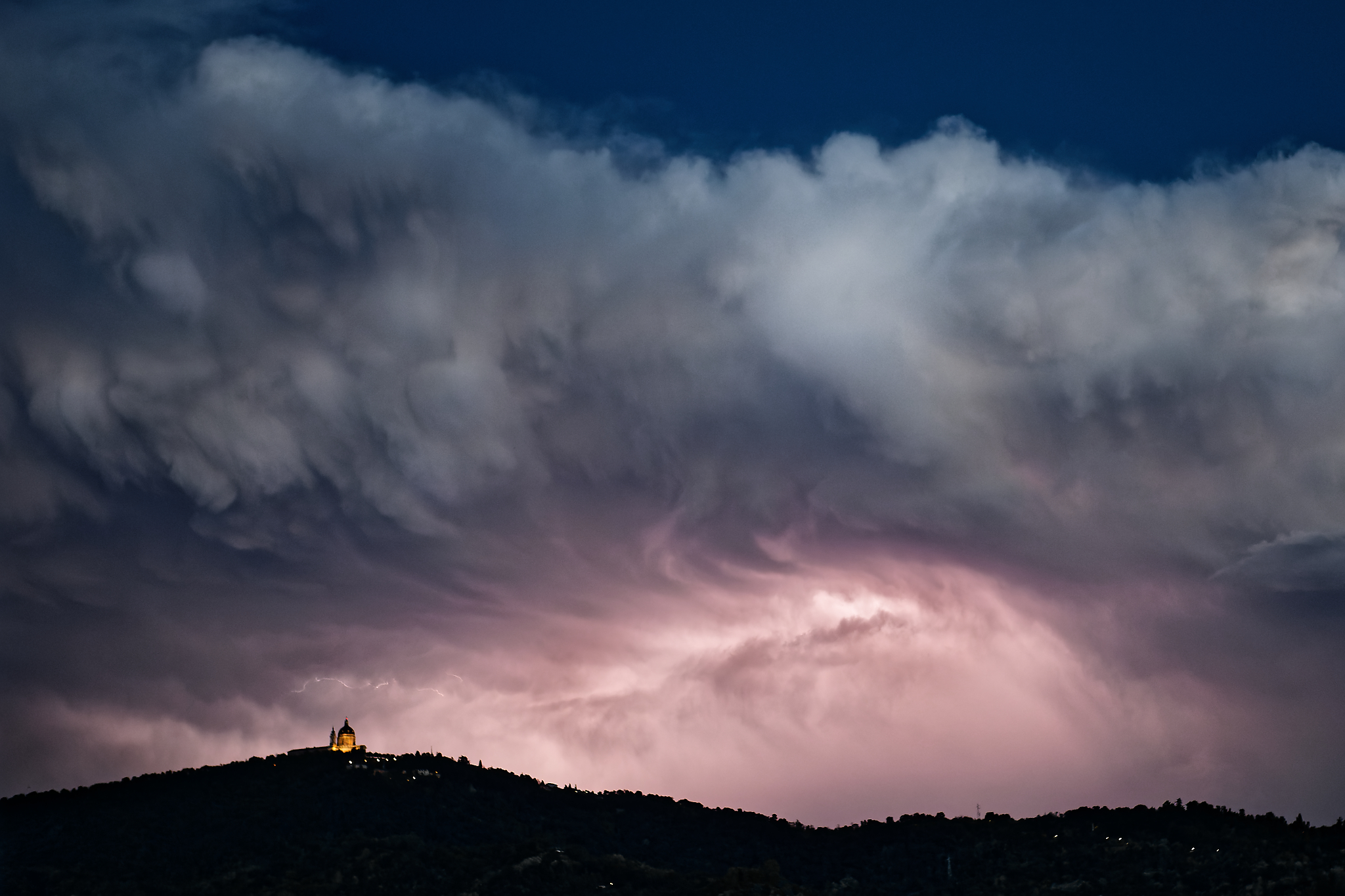 Temporale su Superga