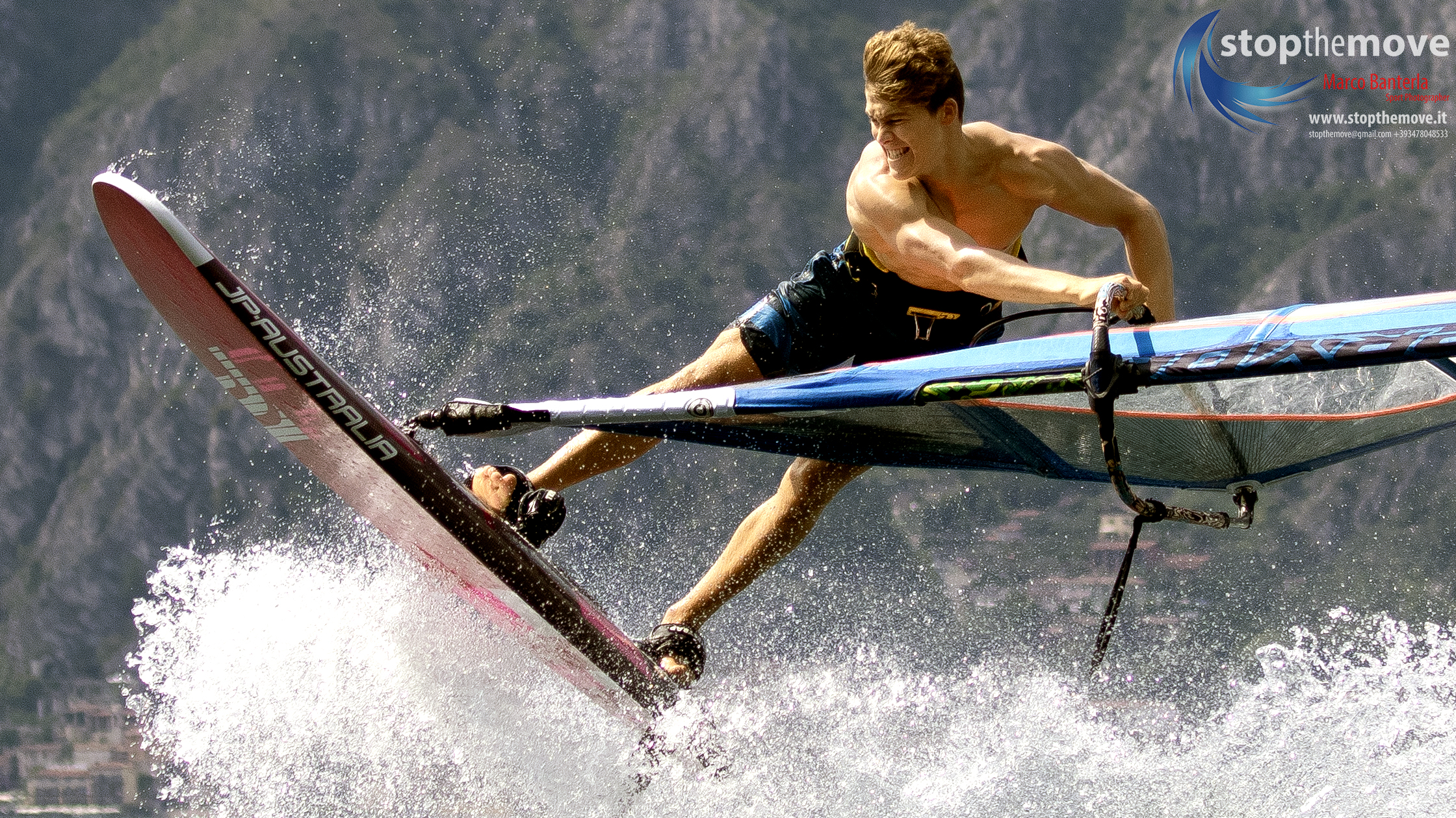 Windsurfing at Lake Garda