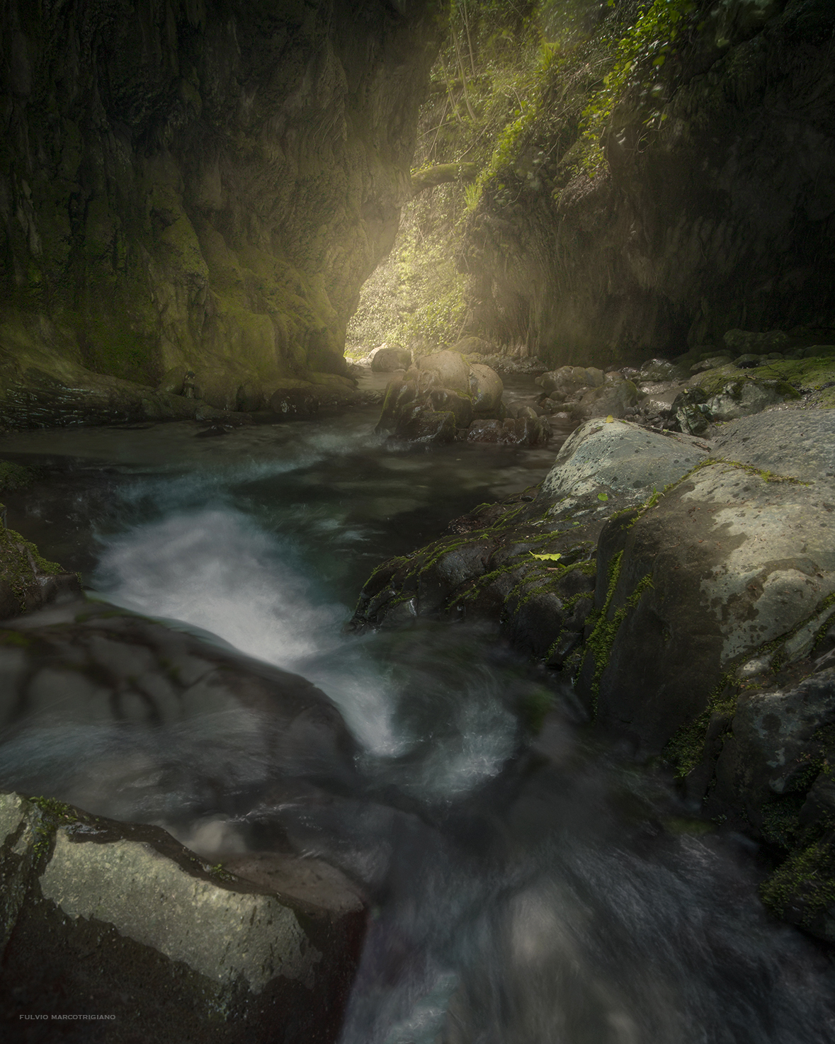 Down through the gorges