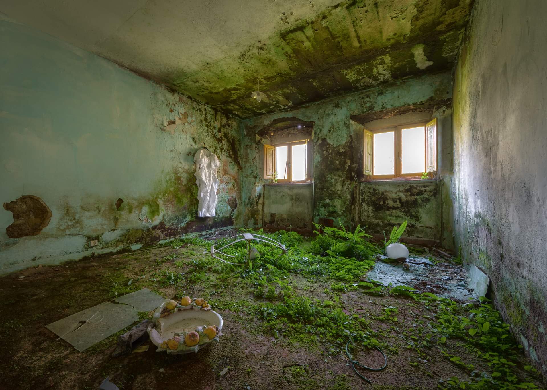 Everything stayed there in memory of a special day...