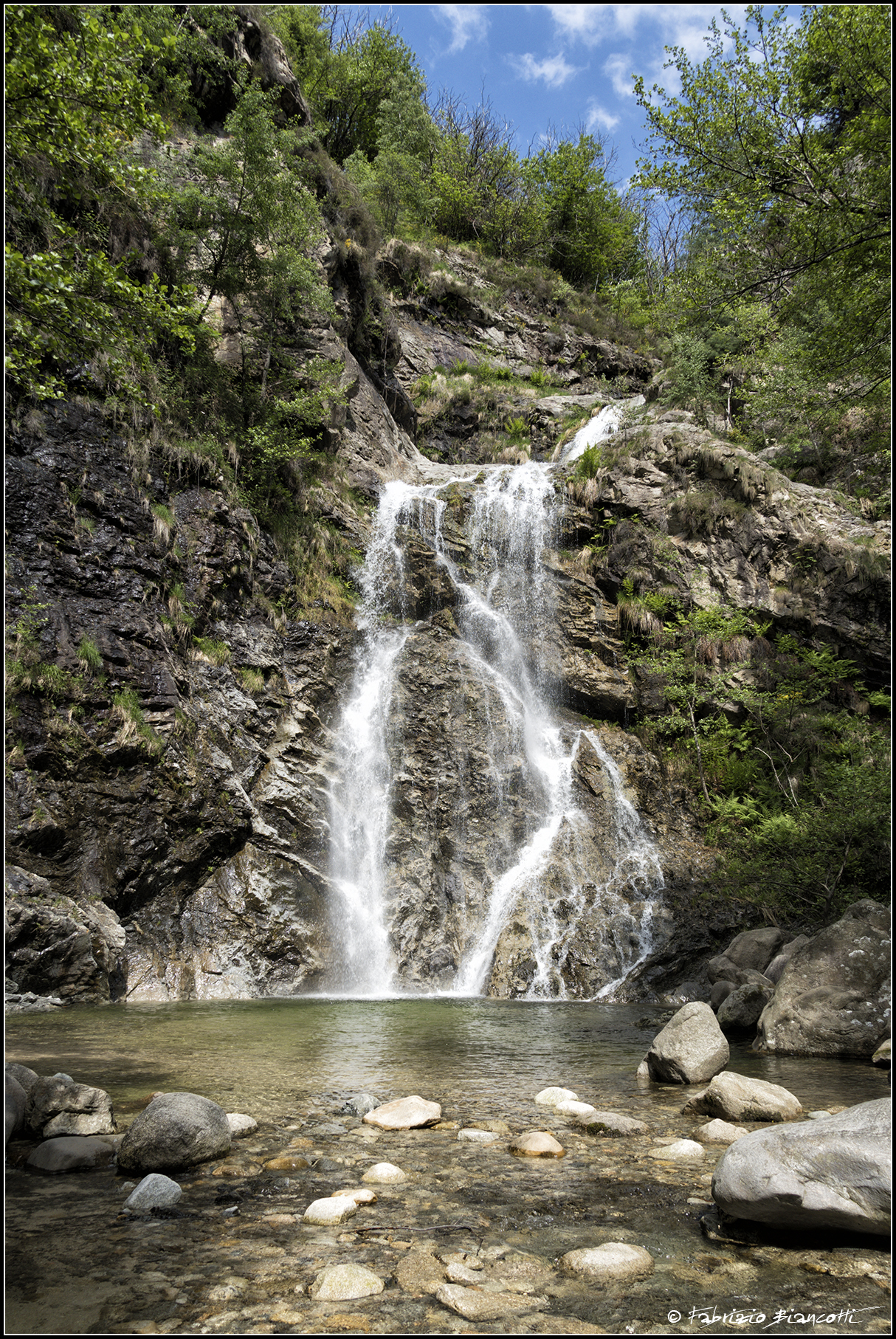 La cascata del Pescone