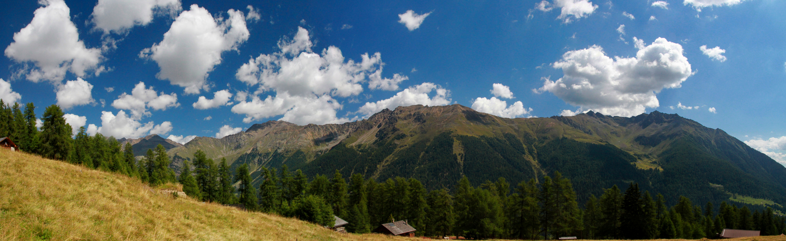 View towards Cercen Step by Malga Marassina