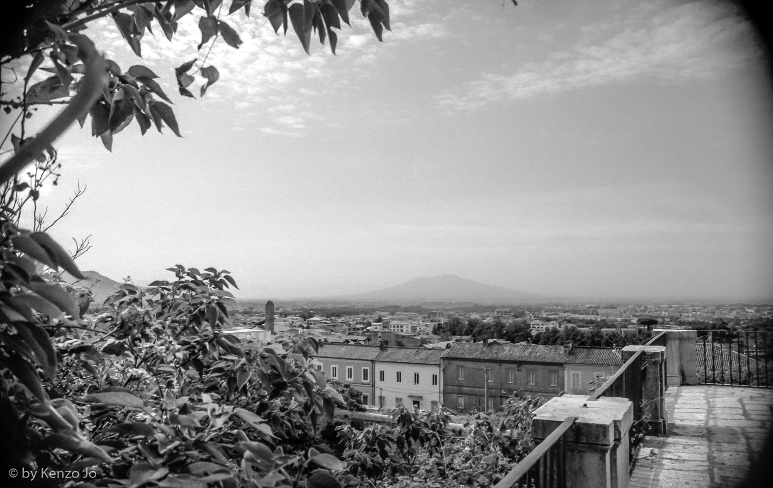 Dreaming of Naples (Vesuvius from San Leucio)