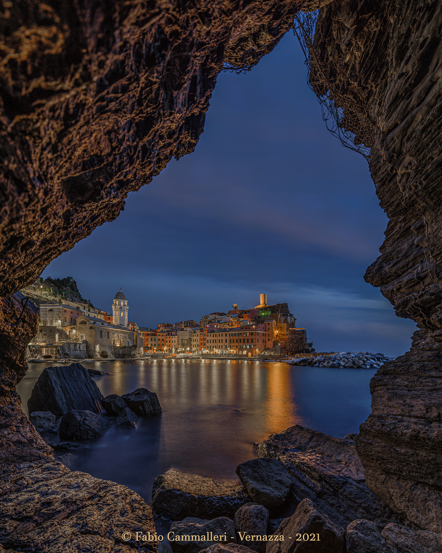 Vernazza Grotta Ora Blu