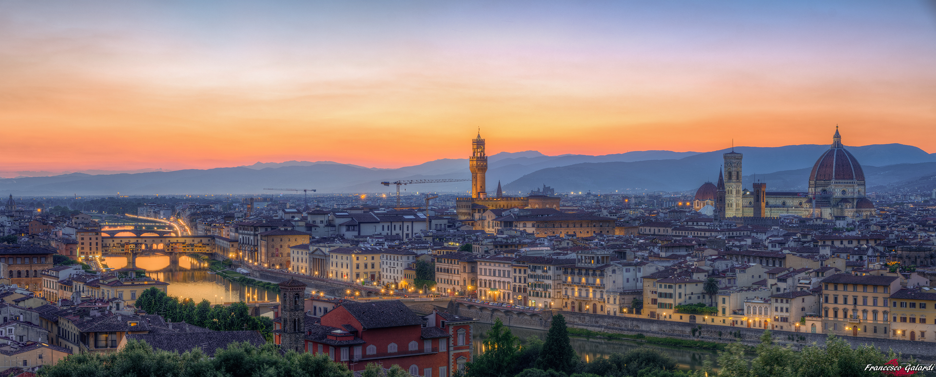Panoramica da Piazzale Michelangelo