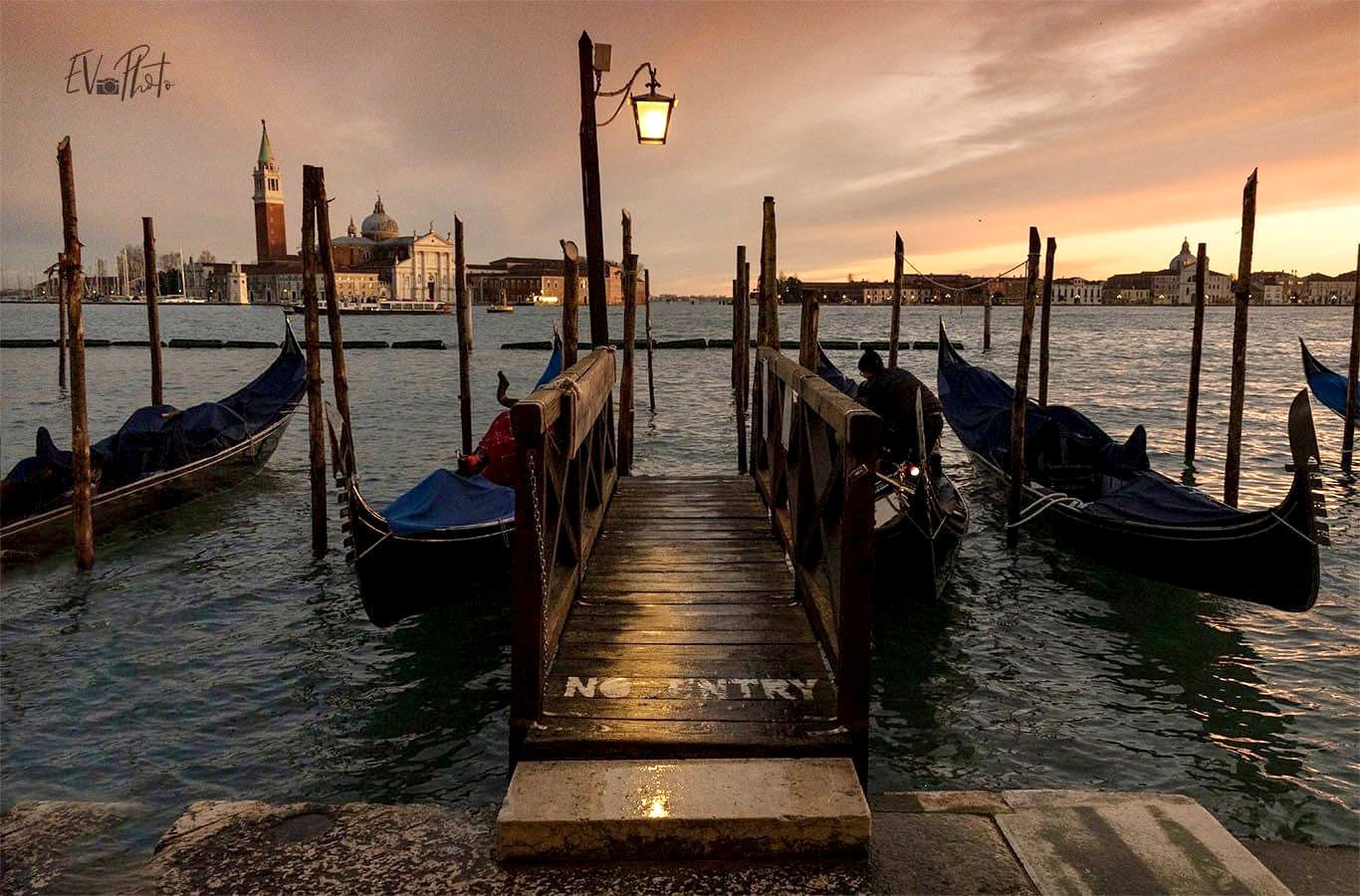Sunset in Venice
