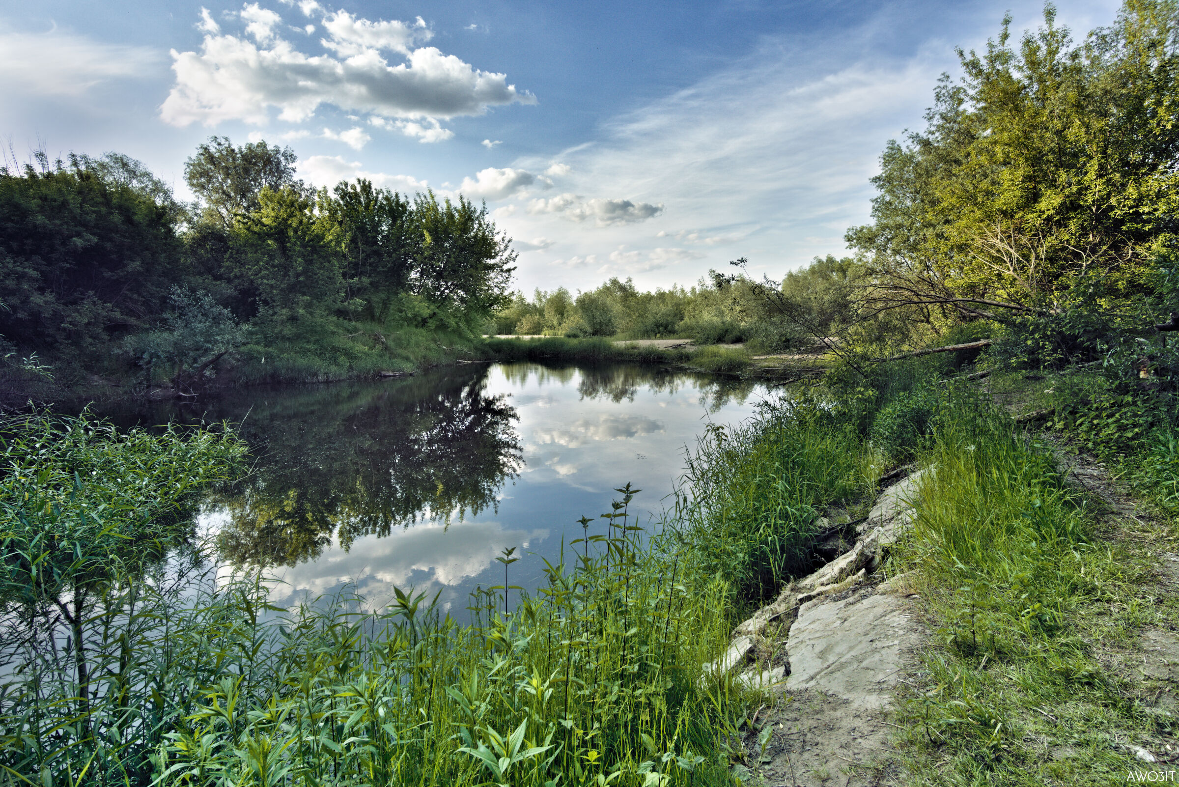 Along the Warsaw River