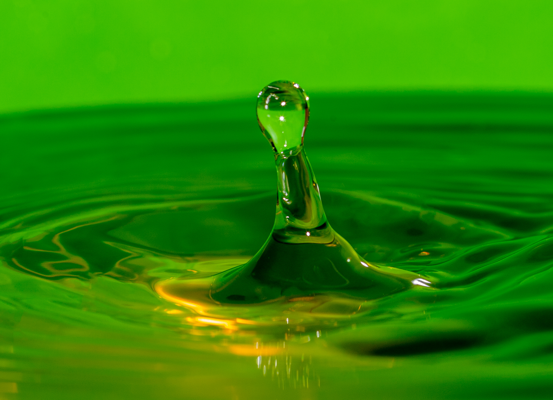 green water