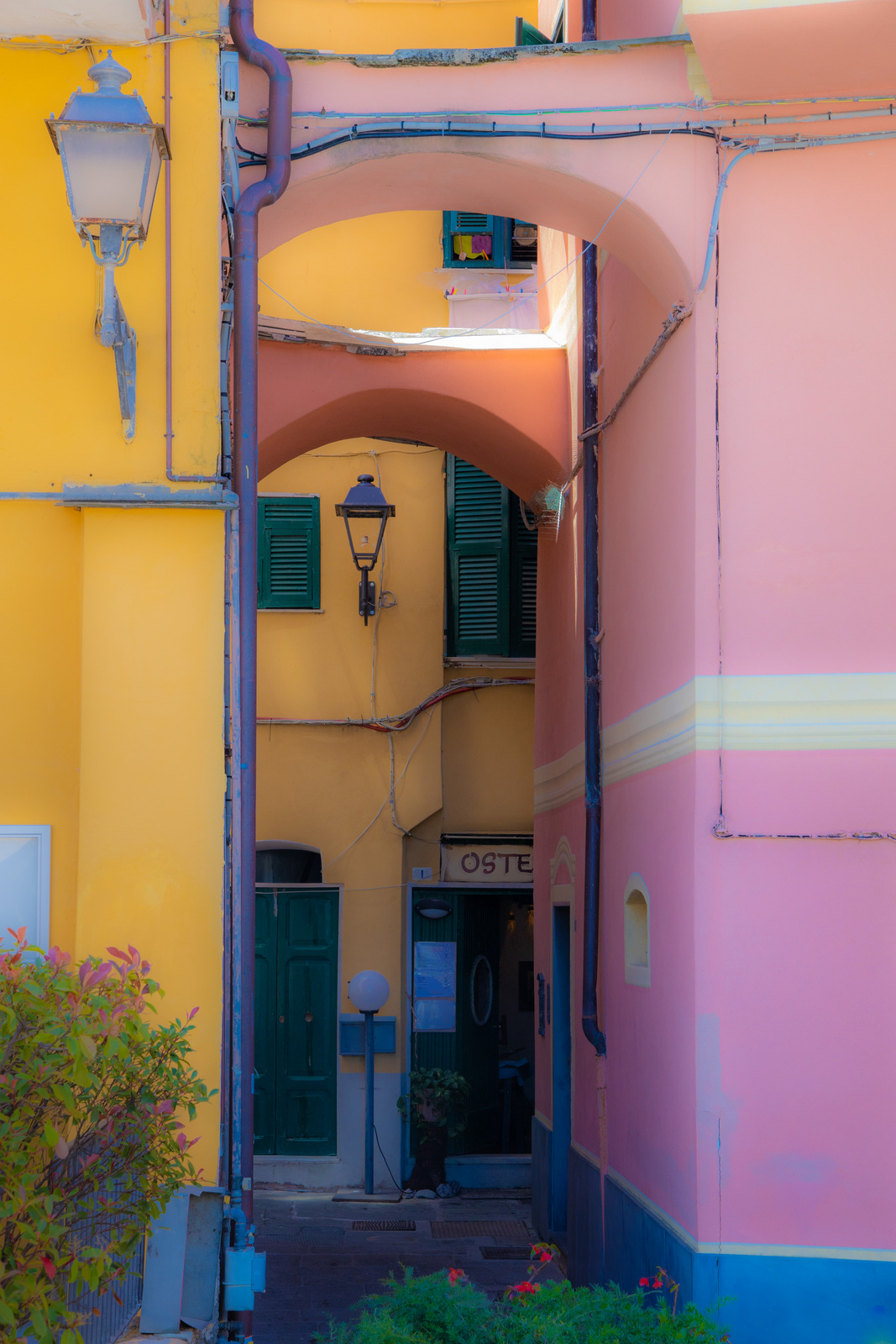 A romantic corner of the village