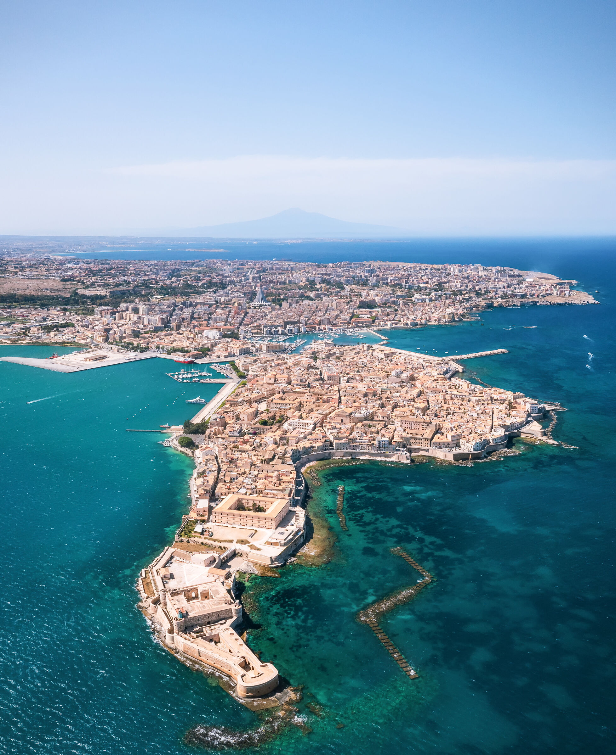 Oritgia, Syracuse and His Majesty Etna
