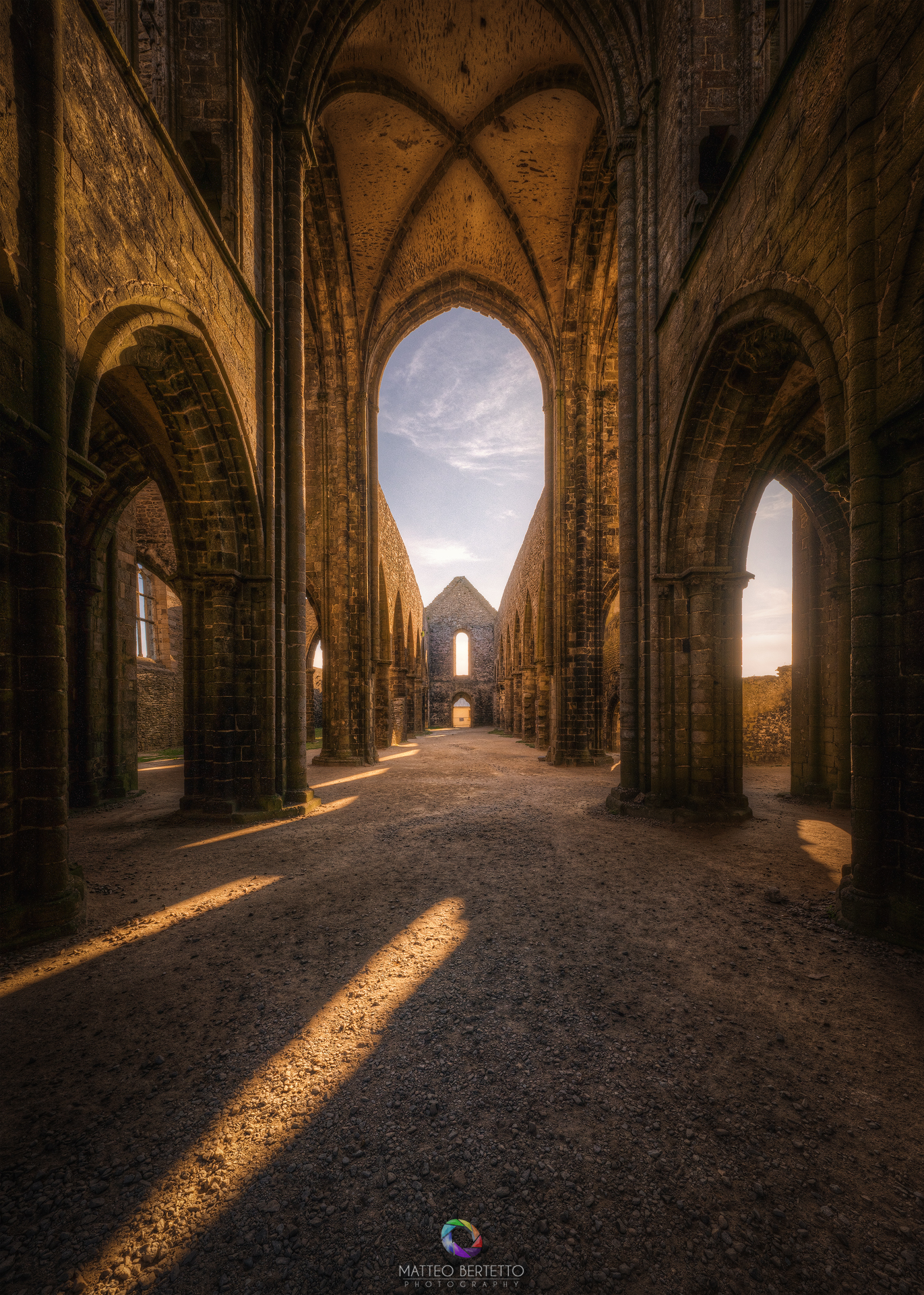 Abbaye de Fineterre en Saint-Mathieu