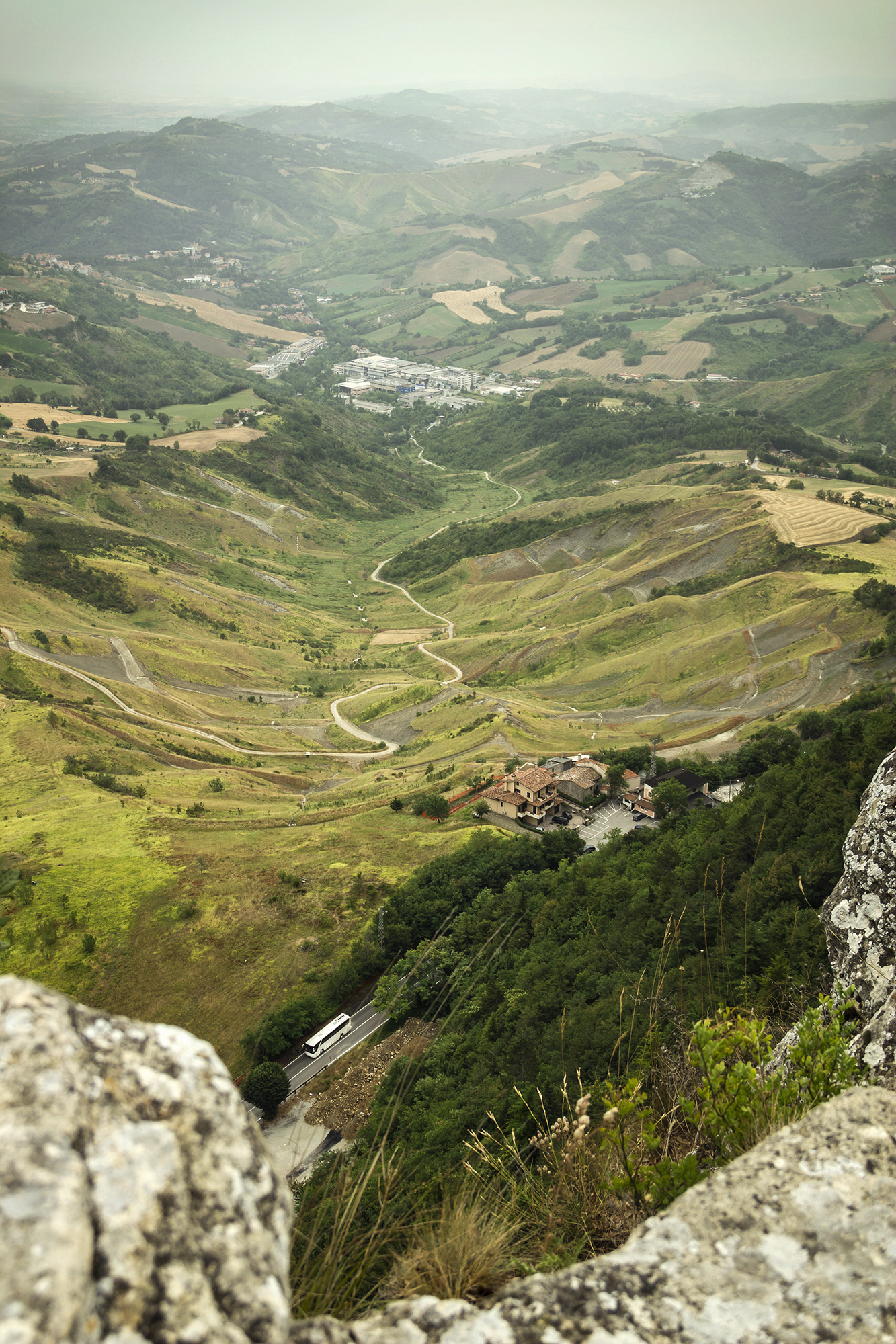 Vista dalla montagna