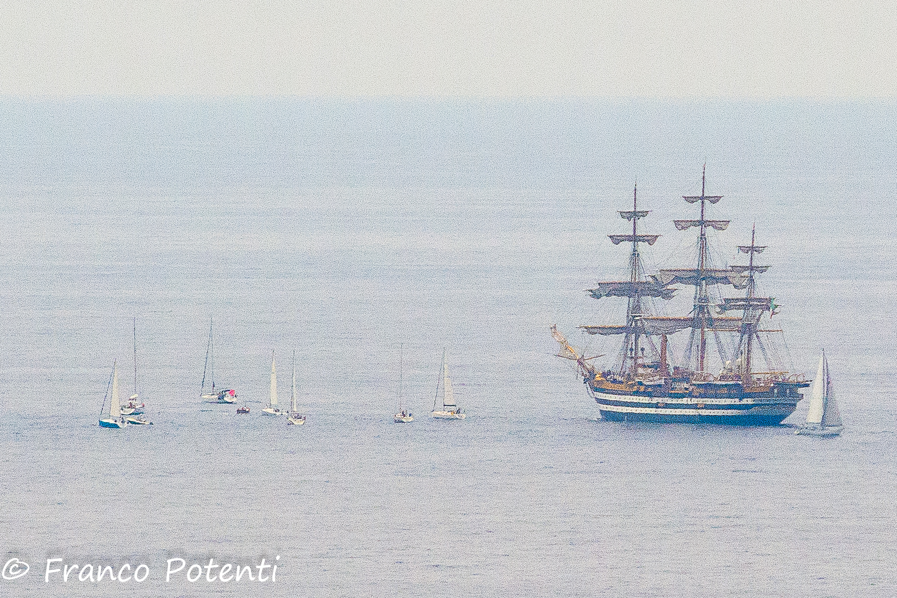 La Vespucci a Genova