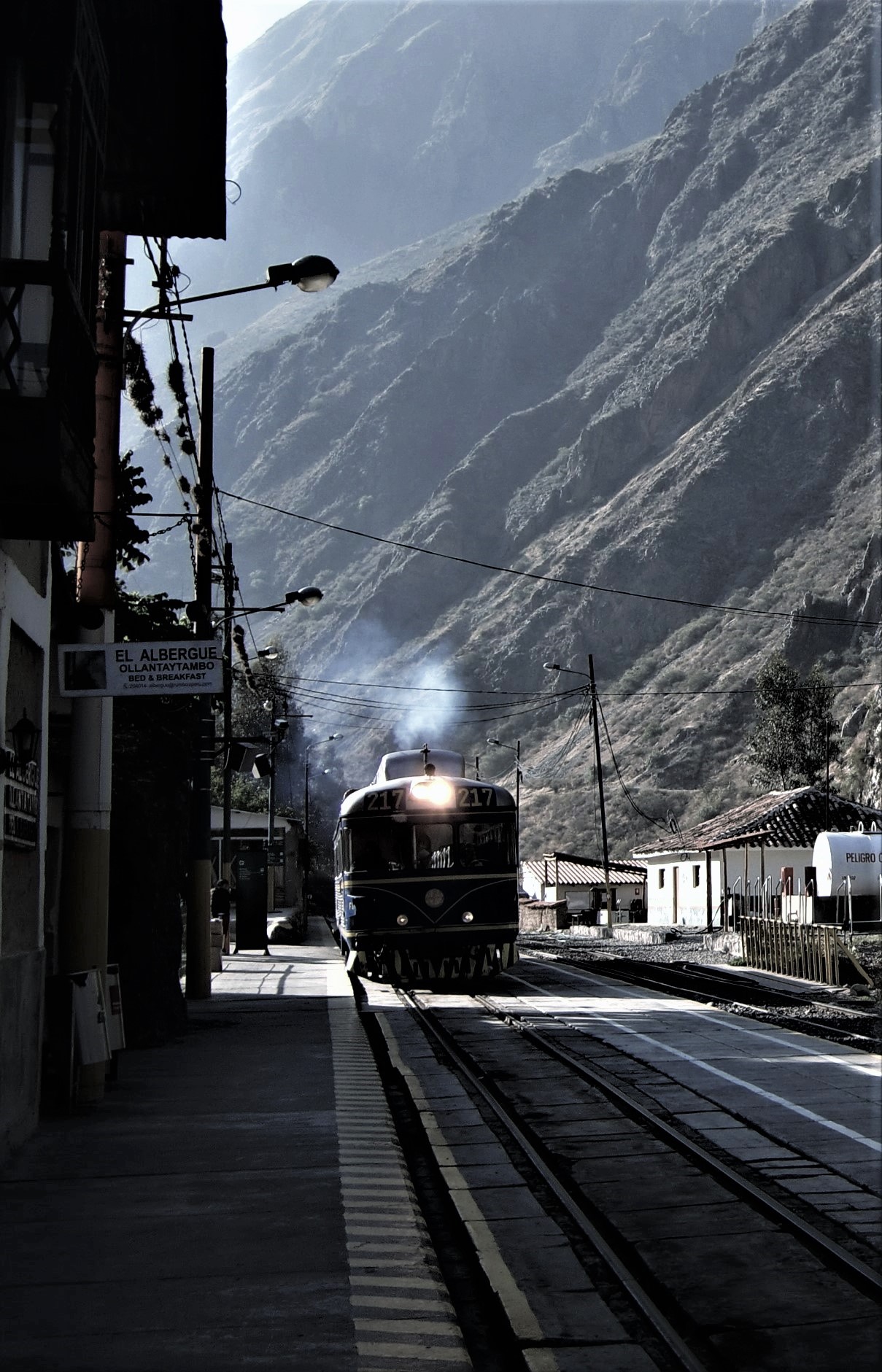 First train to Machu Pichu
