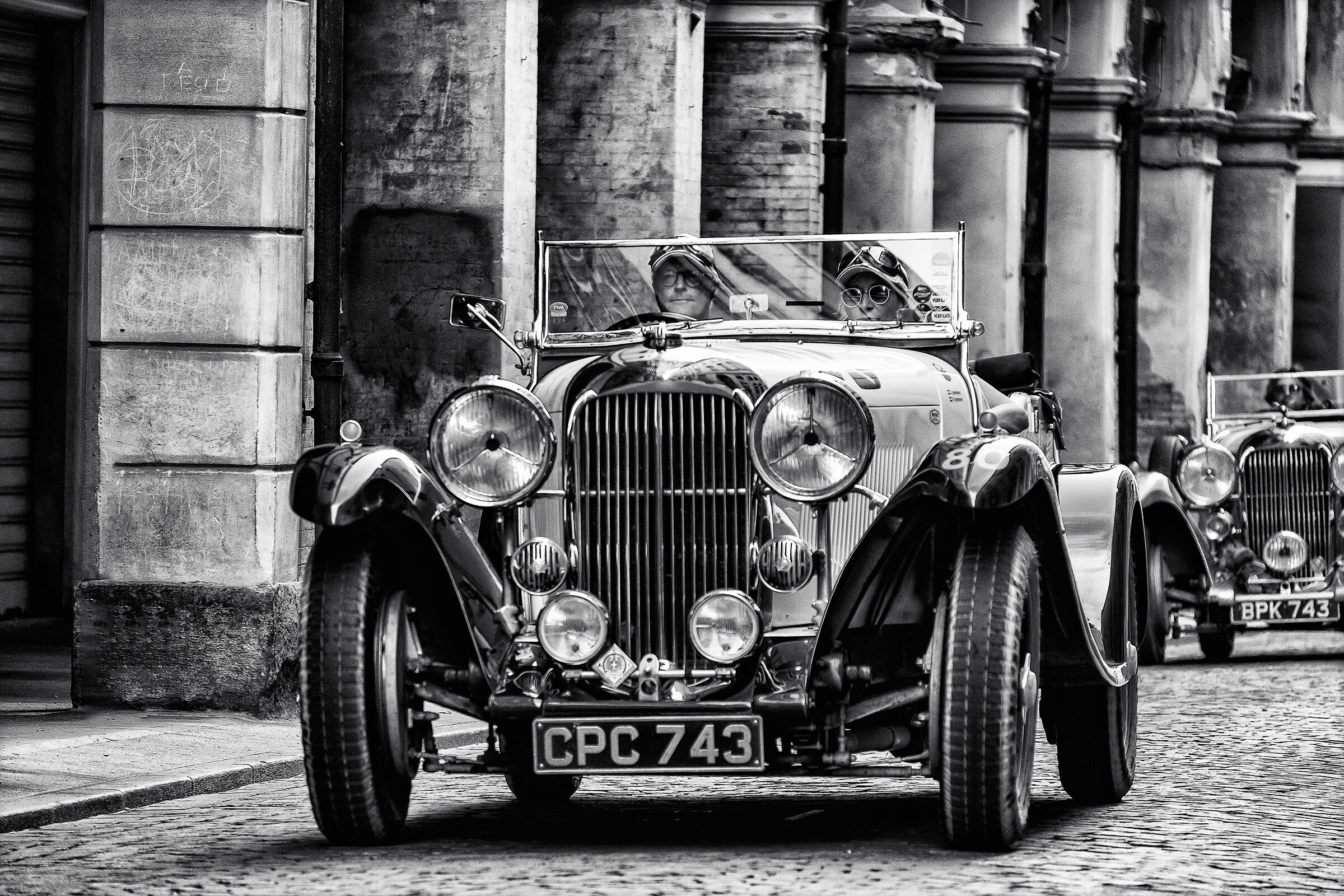 Mille Miglia in via Farini