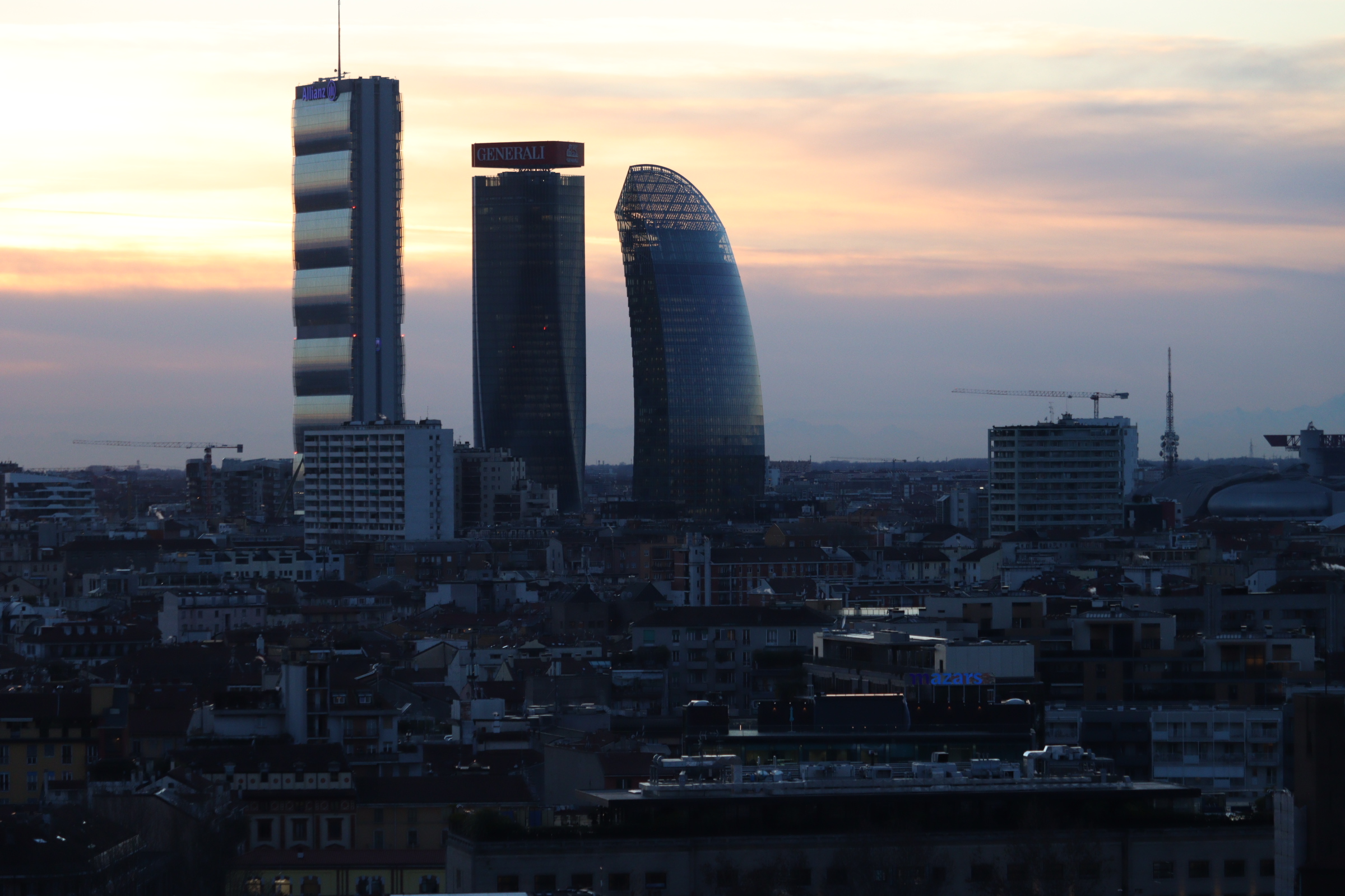 Sunrise over the Three Towers