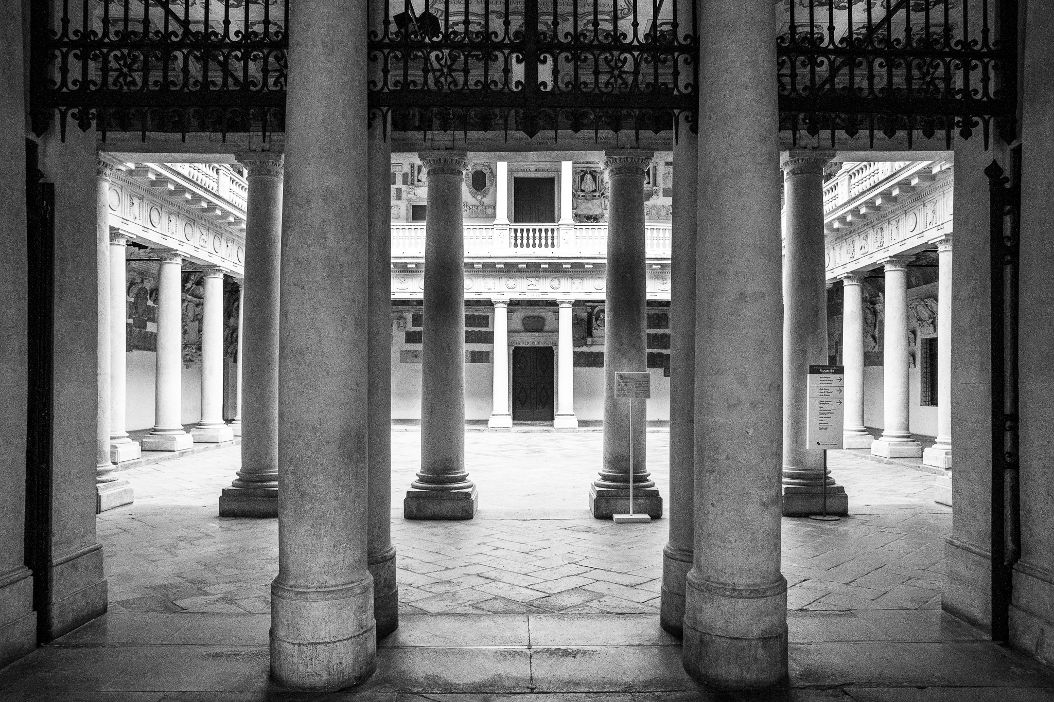 Padua, Palazzo Bo University, entrance