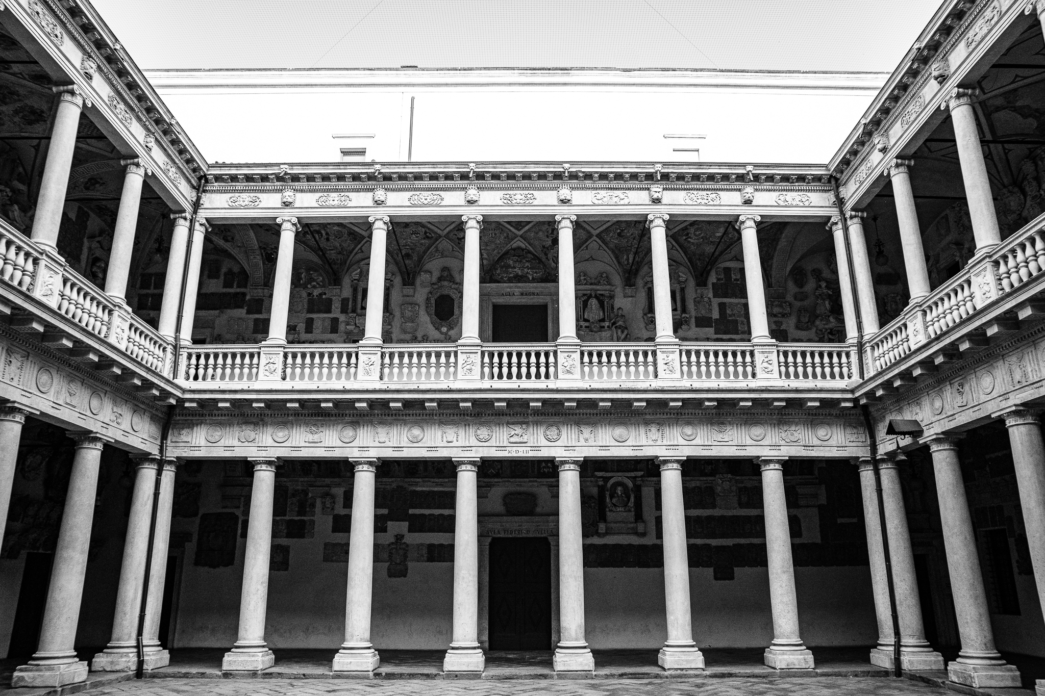 Padua, Palazzo Bo University, interior