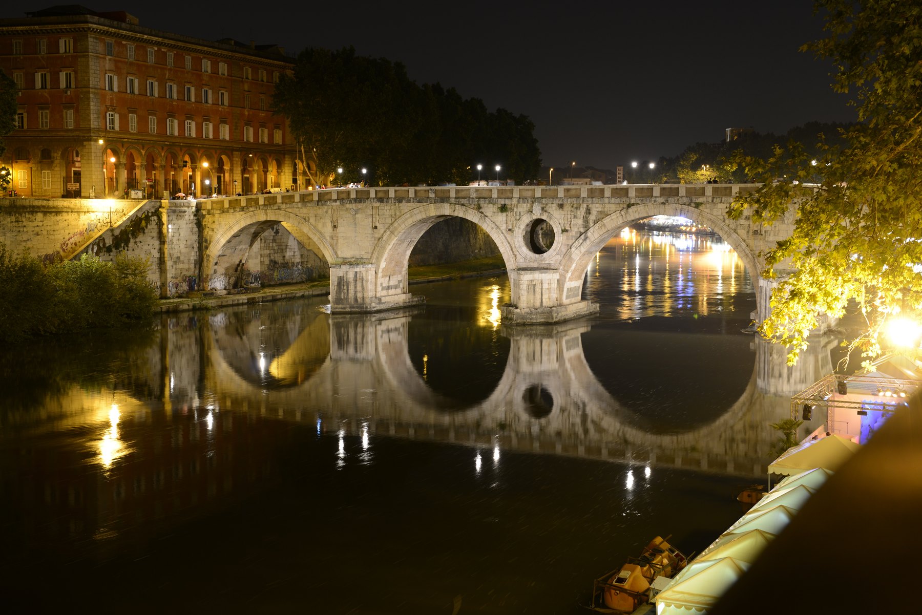 Fiume Tevere - Ponte Sisto -Roma