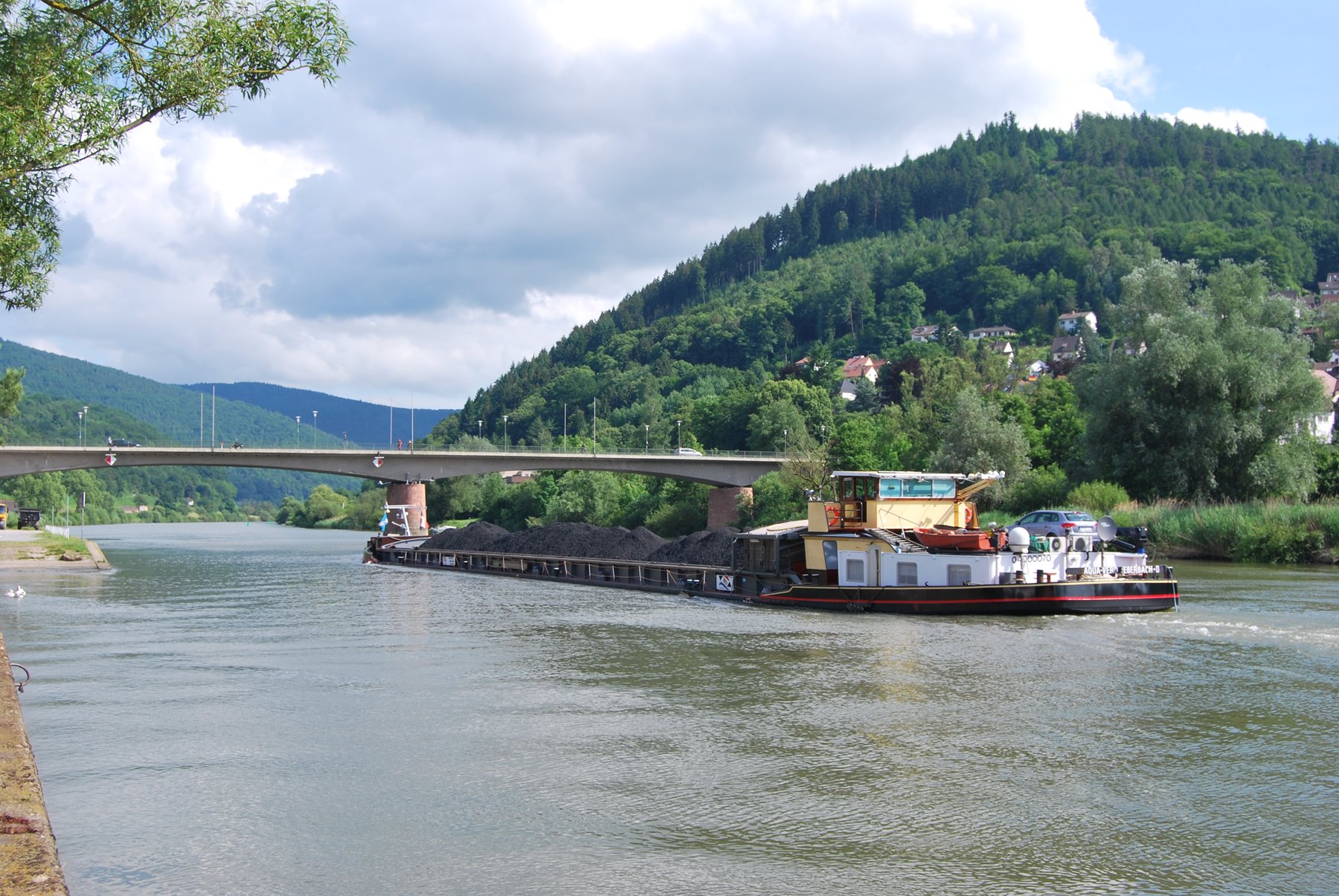 Eberbach - fiume Neckar