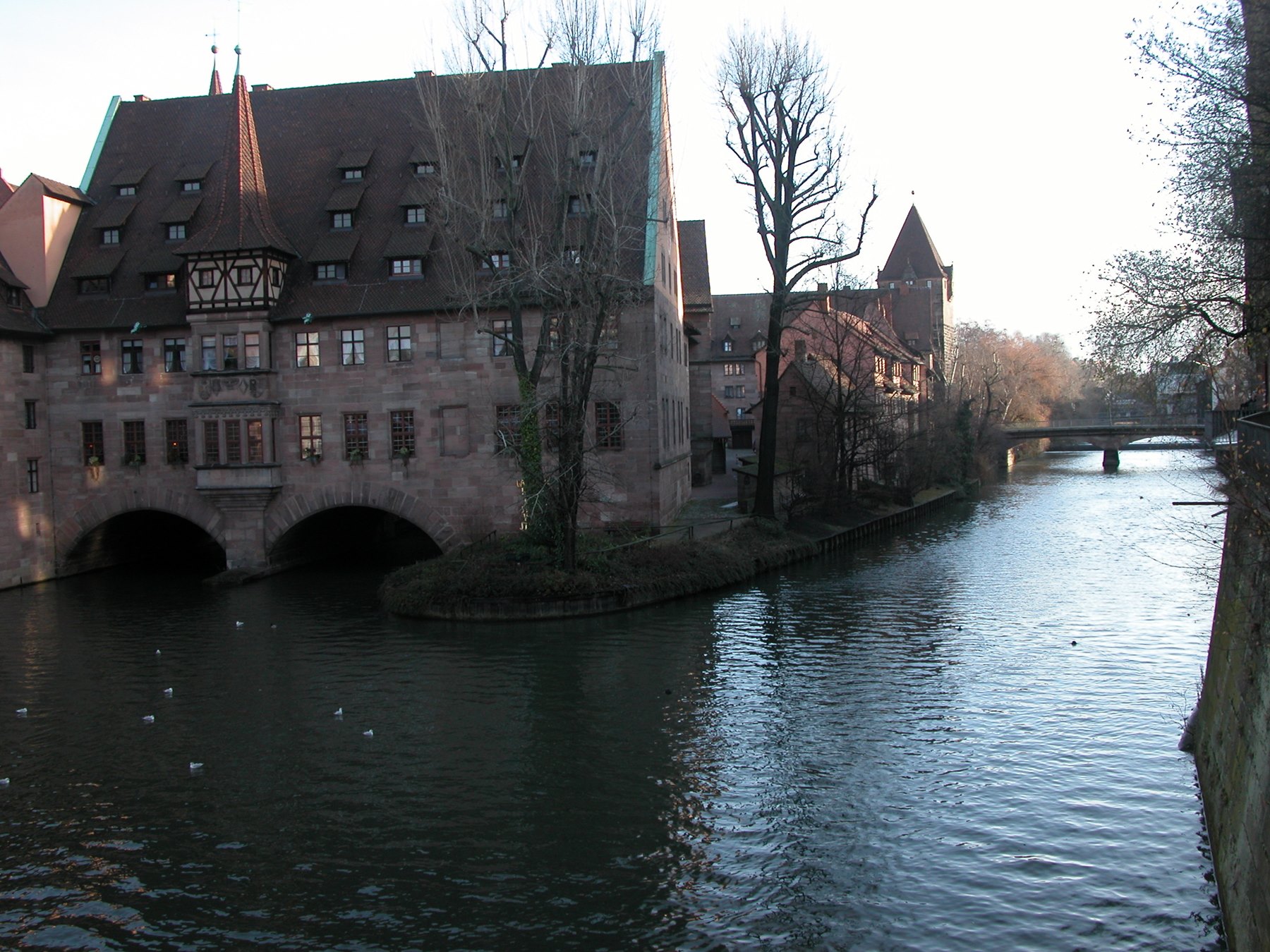 Norimberga -  fiume Pegnitz
