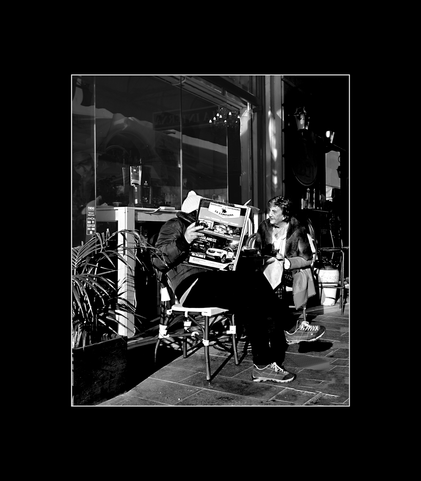 And you never listen to me...