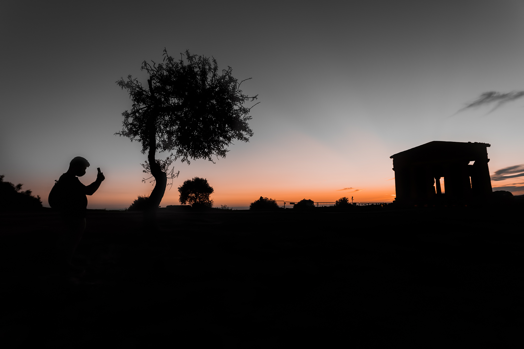 Trying to catch another sunset