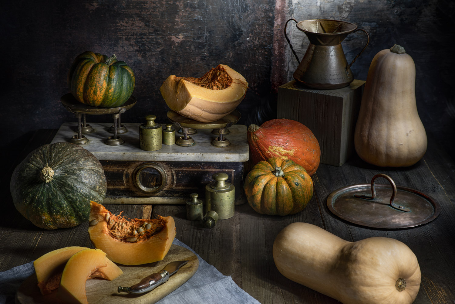 Mixed pumpkins