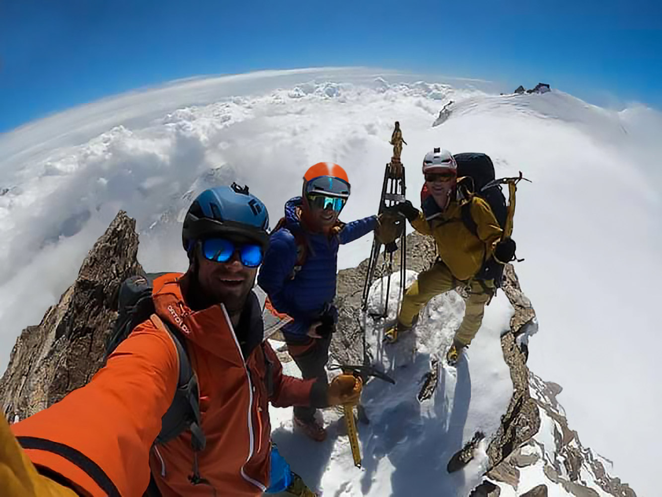 Zumsteispitze m. 4563 - M.Rosa