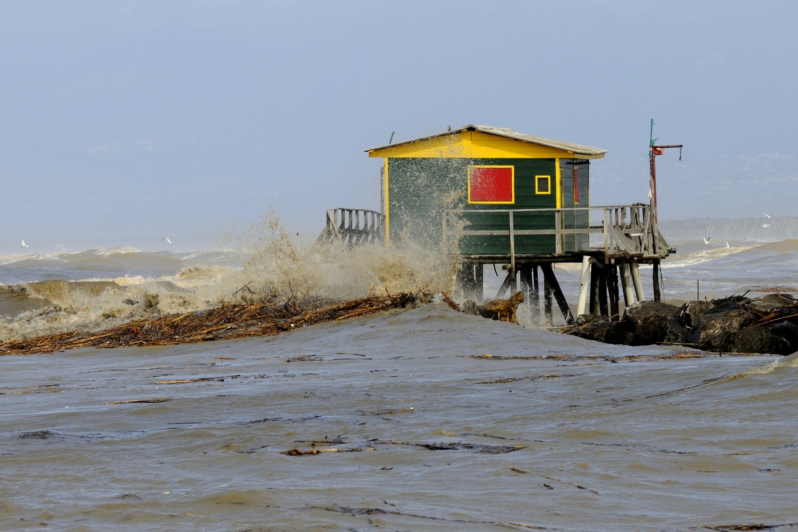 Oggi - La piena del fiume Arno